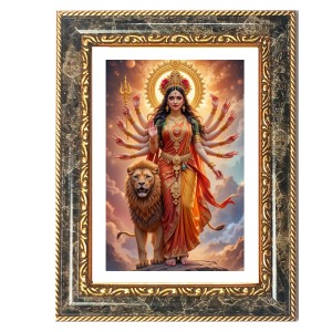 Kali Decorative Photo Frame With White Mount | Premium Wall & Tabletop Picture Frame | Home, Office & Temple Decoration | 12x16 Inch (Pack Of 1) (F33146) Kali Decorative Photo Frame With White Mount | Premium Wall & Tabletop Picture Frame | Home, Office & Temple Decoration | 12x16 Inch (Pack Of 1) (F33146)