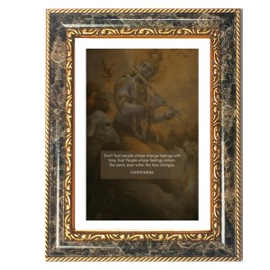 Lord Krishna Decorative Photo Frame With White Mount | Premium Wall & Tabletop Picture Frame | Home, Office & Temple Decoration | 8x12 Inch (Pack Of 1) (F32540) Lord Krishna Decorative Photo Frame With White Mount | Premium Wall & Tabletop Picture Frame | Home, Office & Temple Decoration | 8x12 Inch (Pack Of 1) (F32540)