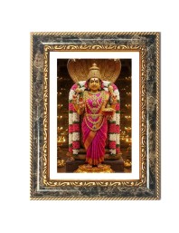 Lakshmi Decorative Photo Frame With White Mount | Premium Wall & Tabletop Picture Frame | Home, Office & Temple Decoration | 8x12 Inch (Pack Of 1) (F31573)