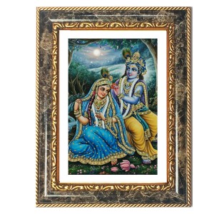 Radhaa Krishna Decorative Photo Frame With White Mount | Premium Wall & Tabletop Picture Frame | Home, Office & Temple Decoration | 8x12 Inch (Pack Of 1) (F31451) Radhaa Krishna Decorative Photo Frame With White Mount | Premium Wall & Tabletop Picture Frame | Home, Office & Temple Decoration | 8x12 Inch (Pack Of 1) (F31451)