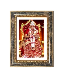 Shirdi Sai Baba Decorative Photo Frame With White Mount | Premium Wall & Tabletop Picture Frame | Home, Office & Temple Decoration | 10x14 Inch (Pack Of 1) (F33180)