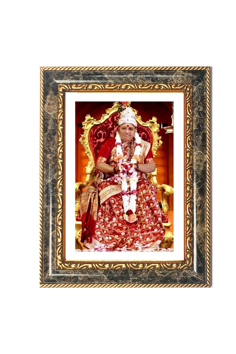 Shirdi Sai Baba Decorative Photo Frame With White Mount | Premium Wall & Tabletop Picture Frame | Home, Office & Temple Decoration | 10x14 Inch (Pack Of 1) (F33180)