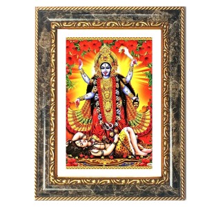 Kali Decorative Photo Frame With White Mount | Premium Wall & Tabletop Picture Frame | Home, Office & Temple Decoration | 8x12 Inch (Pack Of 1) (F32620) Kali Decorative Photo Frame With White Mount | Premium Wall & Tabletop Picture Frame | Home, Office & Temple Decoration | 8x12 Inch (Pack Of 1) (F32620)