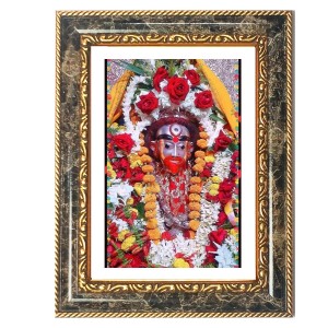 Kali Decorative Photo Frame With White Mount | Premium Wall & Tabletop Picture Frame | Home, Office & Temple Decoration | 8x12 Inch (Pack Of 1) (F32659)