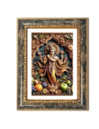 Ganeshaa Decorative Photo Frame With White Mount | Premium Wall & Tabletop Picture Frame | Home, Office & Temple Decoration | 8x12 Inch (Pack Of 1) (F31430)