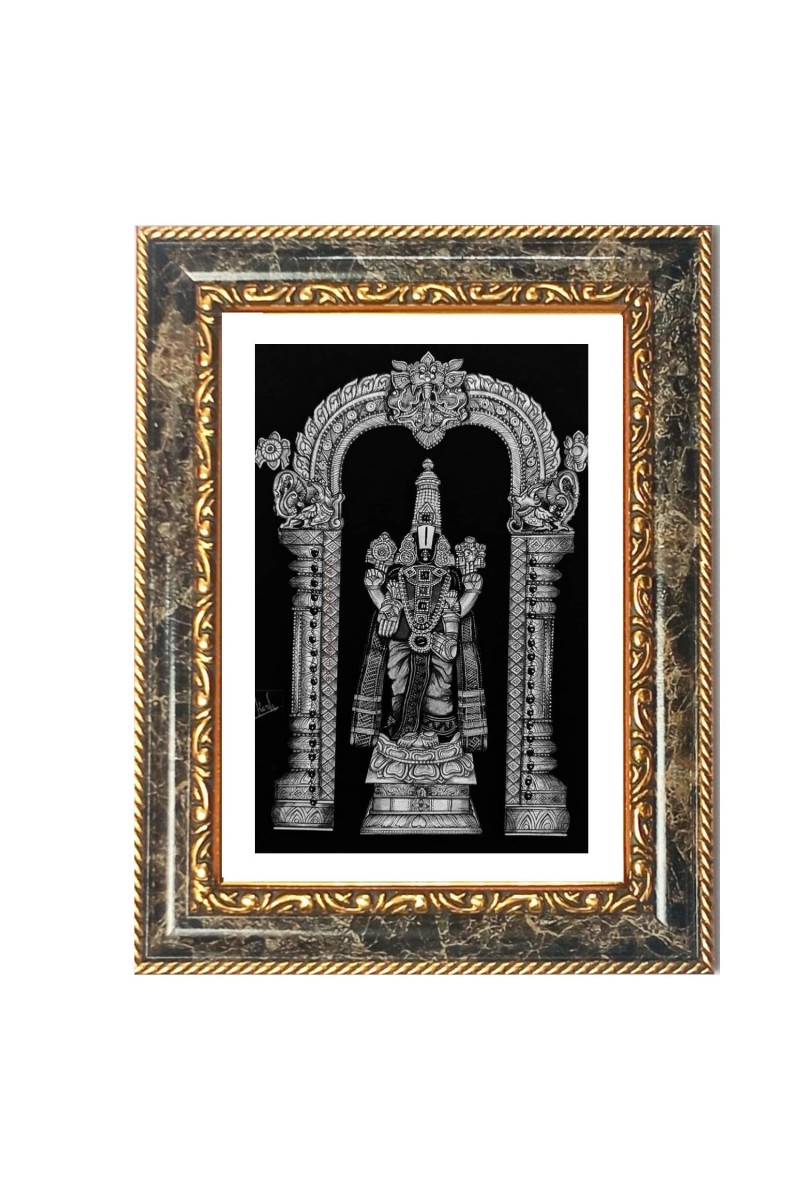 Rabbit Decorative Photo Frame With White Mount | Premium Wall & Tabletop Picture Frame | Home, Office & Temple Decoration | 12x16 Inch (Pack Of 1) (F31442)