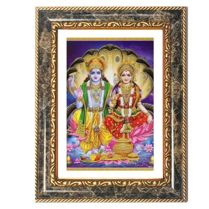 Rama Sita Decorative Photo Frame With White Mount | Premium Wall & Tabletop Picture Frame | Home, Office & Temple Decoration | 8x12 Inch (Pack Of 1) (F33124)