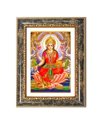 Lakshmi Decorative Photo Frame With White Mount | Premium Wall & Tabletop Picture Frame | Home, Office & Temple Decoration | 10x14 Inch (Pack Of 1) (F32424)