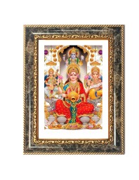 Lakshmi Decorative Photo Frame With White Mount | Premium Wall & Tabletop Picture Frame | Home, Office & Temple Decoration | 10x14 Inch (Pack Of 1) (F31606)