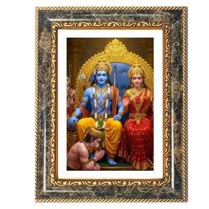 Rama And Sita Decorative Photo Frame With White Mount | Premium Wall & Tabletop Picture Frame | Home, Office & Temple Decoration | 8x12 Inch (Pack Of 1) (F32493) Rama And Sita Decorative Photo Frame With White Mount | Premium Wall & Tabletop Picture Frame | Home, Office & Temple Decoration | 8x12 Inch (Pack Of 1) (F32493)
