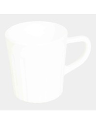 Hitech Sales 230 ml Opalware Mug White | Microwave Safe Ceramic Cup | Ideal for Daily Use