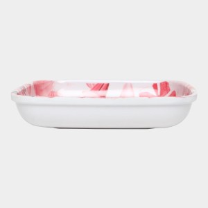 Melamine Snack Plate Set of 4 - (M1353) Melamine Snack Plate Set of 4 - (M1353)