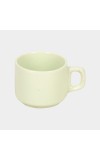 Hitech Sales 200 ml Stoneware Mug Pista | Microwave Safe Ceramic Cup | Ideal for Daily Use