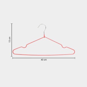 Steel Cloth Hanger(Pack of 6)