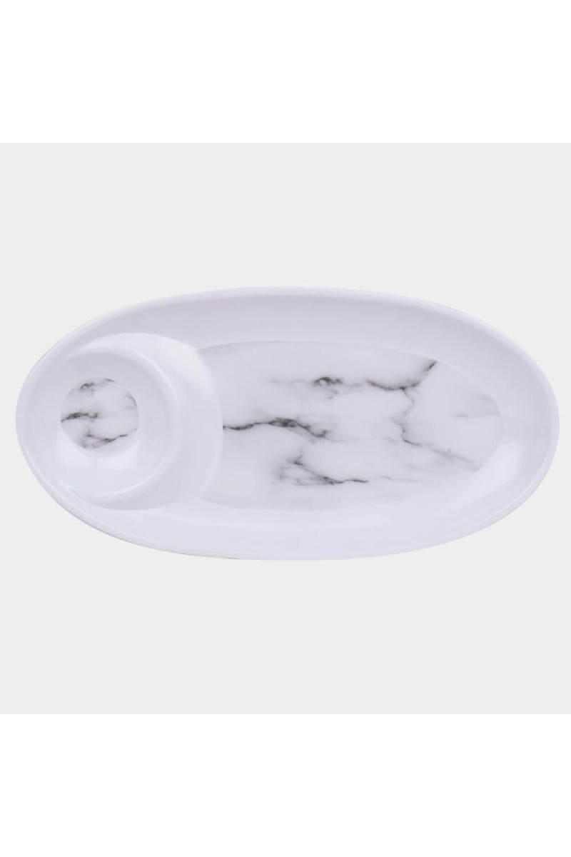 Melamine Snack Plate - (M1296)