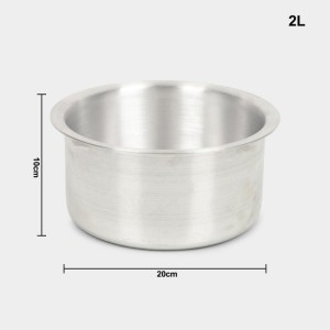 2 L Aluminum Patila - (M1369)