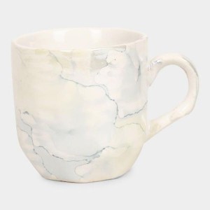 HiTech Sales Stoneware Cup Set of 6-120 ml (White) | Microwave Safe & Durable | Perfect for Tea & Coffee