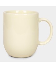 Hitech Sales 300 ml Stoneware Mug White | Microwave Safe Ceramic Cup | Ideal for Daily Use