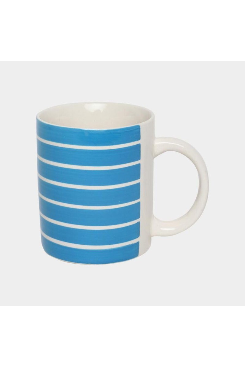 Hitech Sales 360 ml Stoneware Mug Shade May Vary | Microwave Safe Ceramic Cup | Ideal for Daily Use