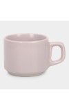 Hitech Sales 120 ml Stoneware Mug Levender | Microwave Safe Ceramic Cup | Ideal for Daily Use