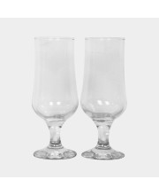 Hitech Sales White Wine Glass Set - 2 Glasses, 370ml, Elegant Wine Glassware