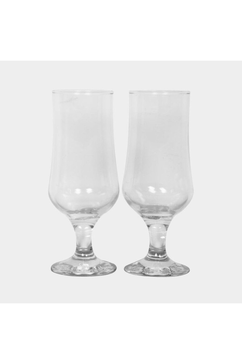 Hitech Sales White Wine Glass Set - 2 Glasses, 370ml, Elegant Wine Glassware