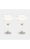 Hitech Sales White Wine Glass Set - 2 Glasses, 295ml, Ideal for Red or White Wine