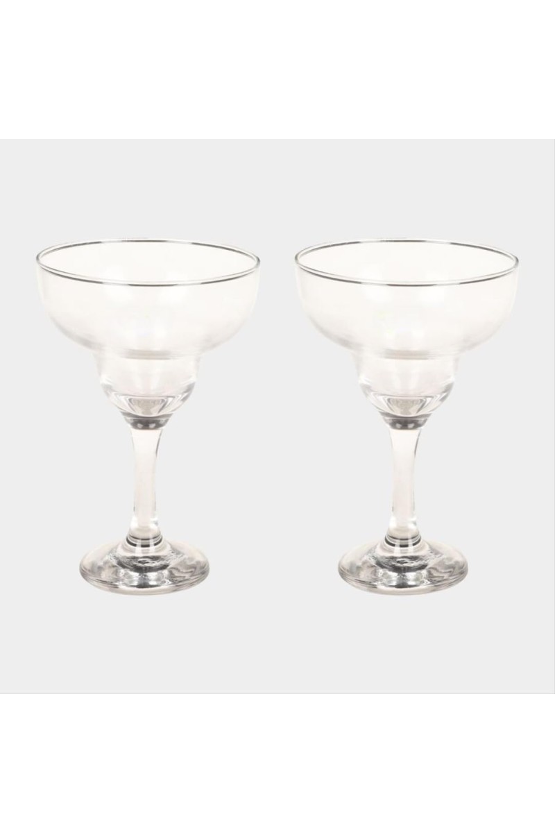 Hitech Sales White Wine Glass Set - 2 Glasses, 295ml, Ideal for Red or White Wine