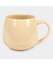 Hitech Sales 320 ml Stoneware Cup Beige | Microwave Safe Ceramic Cup | Ideal for Daily Use