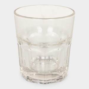 Hitech Sales White Glass Tumbler Set - 6 Tumblers, 260ml, Ideal for Beverages