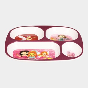 Melamine Princess Lunch Plate - (M1311) Melamine Princess Lunch Plate - (M1311)
