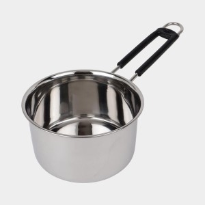 750 ml Stainless Steel Saucepan, 1 4 cm Dia. (Pack of 1) 750 ml Stainless Steel Saucepan, 1 4 cm Dia. (Pack of 1)