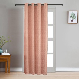 Home Beautiful Brown Polyester Curtain - (M2740)