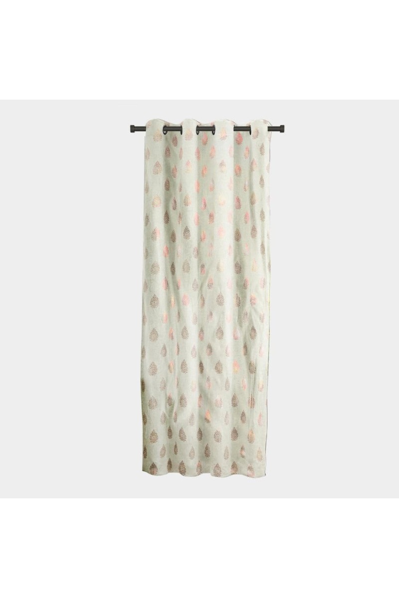 Home Beautiful 5ft. Light Green Window Curtain - (M2879)
