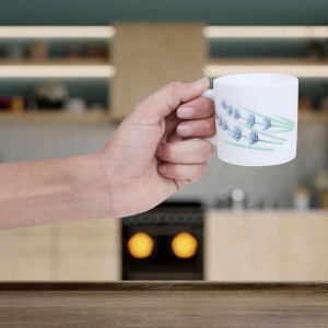 Hitech Sales 180 ml Opalware Cup Set of 6 White | Durable & Microwave Safe | Set for Tea/Coffee Elegant Design Hitech Sales 180 ml Opalware Cup Set of 6 White | Durable & Microwave Safe | Set for Tea/Coffee Elegant Design