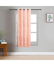 Home Beautiful 5 ft. Rust Polyester Curtain - (M2797)