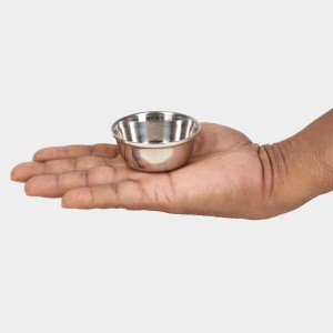 40 ml Steel Serving Bowl 6 X 2 cm (Pack of 1)