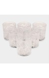 Hitech Sales White Glass Tumbler Set - 6 Tumblers, 325ml, Elegant Drinkware for Every Occasion
