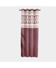 Home Beautiful 5 ft. Wine Polyester Curtain - (M2829)