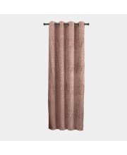 Home Beautiful 7 ft. Brown Polyester Curtain - (M2838)