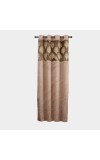 Home Beautiful 5 ft. Brown Polyester Curtain - (M2830)