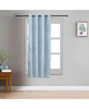 Home Beautiful 5ft. Light Blue Window Curtain - (M2911)