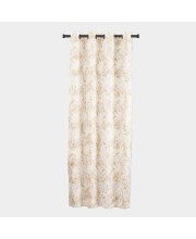Home Beautiful 5 ft. Beige Polyester Curtain - (M2832)