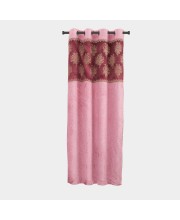 Home Beautiful 5 ft. Pink Polyester Curtain - (M2841)