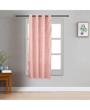 Home Beautiful Pink Polyester Curtain - (M2737) Home Beautiful Pink Polyester Curtain - (M2737)