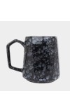 Hitech Sales 360 ml Stoneware Mug Black | Microwave Safe Ceramic Cup | Ideal for Daily Use