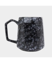 Hitech Sales 360 ml Stoneware Mug Black | Microwave Safe Ceramic Cup | Ideal for Daily Use