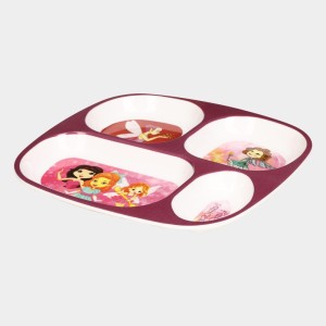 Melamine Princess Lunch Plate - (M1311) Melamine Princess Lunch Plate - (M1311)