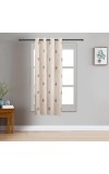 Home Beautiful 5ft. Beige Window Curtain - (M2948)