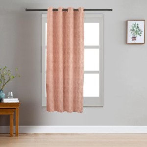 Home Beautiful Brown Polyester Curtain - (M2738)